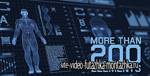 Sci-fi Interface HUD Package - Project for After Effects (Videohive)