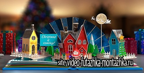Christmas Pop-Up Book 2 - Project for After Effects (Videohive)