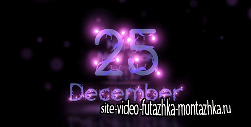 Christmas Lights Font - Project for After Effects (Videohive)