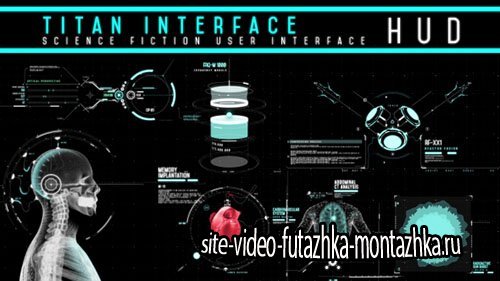 HUD - Titan Interface - Project for After Effects (Videohive)