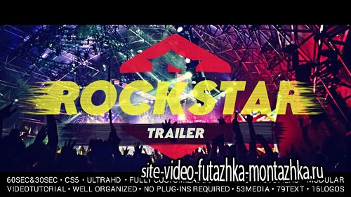 Rockstar Trailer - Project for After Effects (Videohive)