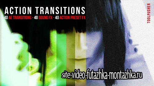 Action Transitions Pack - After Effects Project & Preset (Videohive)