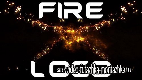 Fire X Logo - After Effects Template
