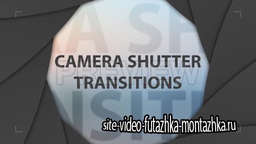 футажи-Camera Shutter Transitions