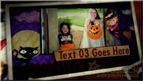 Revostock After Effects Project - Kids Halloween