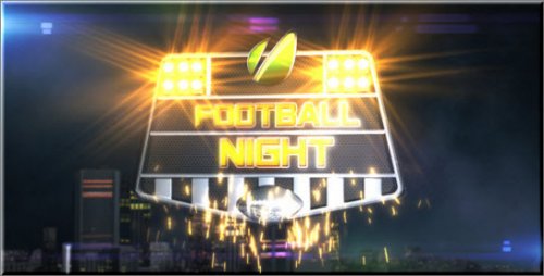 After Effects Project - Football Night Opener