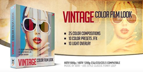 Vintage Color Film Look - Project for After Effects (Videohive)