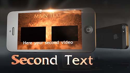 3D iPhone 5 Intro - After Effects Project