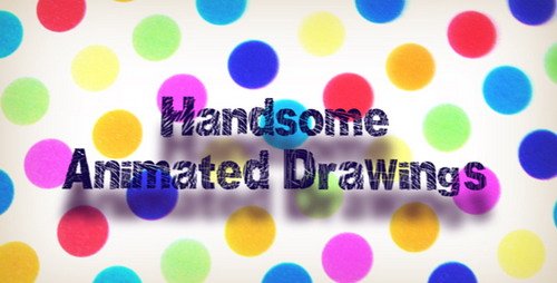 HANDSOME ANIMATED DRAWINGS - After Effects Project (Videohive)