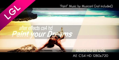 Paint Your Dreams - Project for After Effects (Videohive)