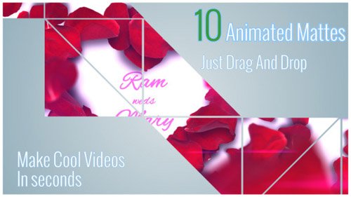 VideoHive Animated Style Mattes Vol 1 (Motion Graphics)