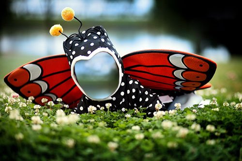 Шаблон для детей - Маленькая бабочка