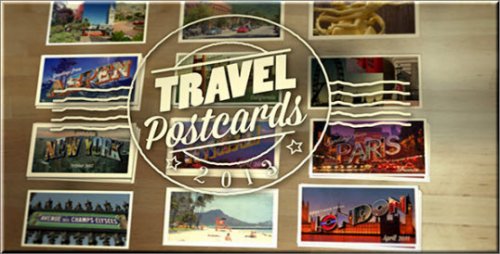 After Effects Project - Travel Postcards