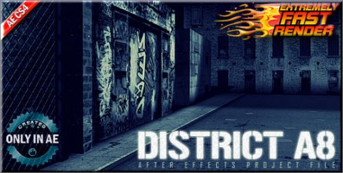 After Effects Project Videohive - District A8