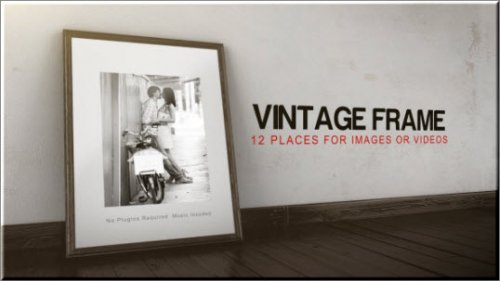 After Effects Project Videohive -  Vintage Frame Gallery