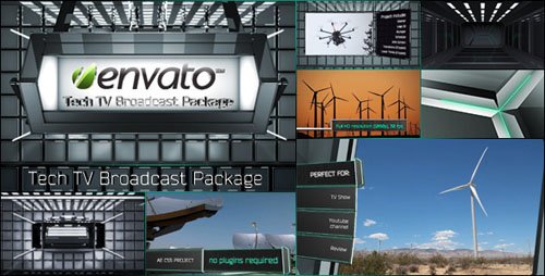 Tech TV Broadcast Package - Project for After Effects (Videohive)