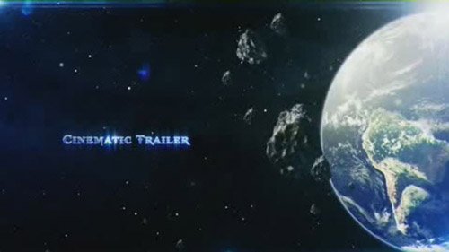 Cinematic Space Trailer - Project for After Effects