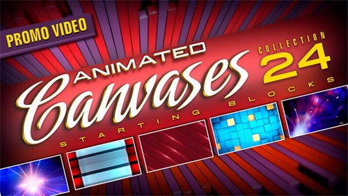 Animated Canvases Collection 24: Starting Blocks