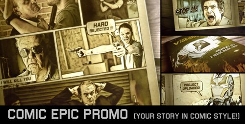 Comic Epic Promo - Project for After Effects (Videohive)