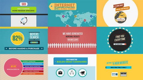 Internet Marketing & SEO Intro - Project for After Effects (Videohive)
