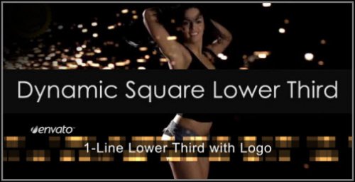 After Effects Project - Dynamic Square Lower Third