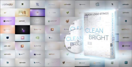 Videohive  Quick Logo Sting Pack 01: Clean & Bright
