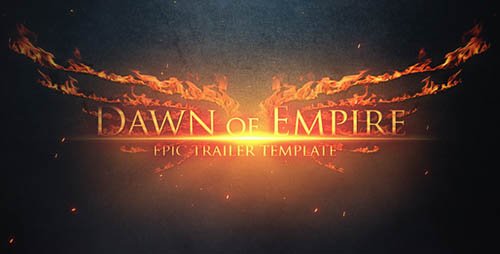 Epic Trailer - Dawn of Empire - Project for After Effects (Videohive)