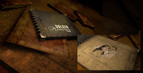Golden Memories Album - Project for After Effects (Videohive)