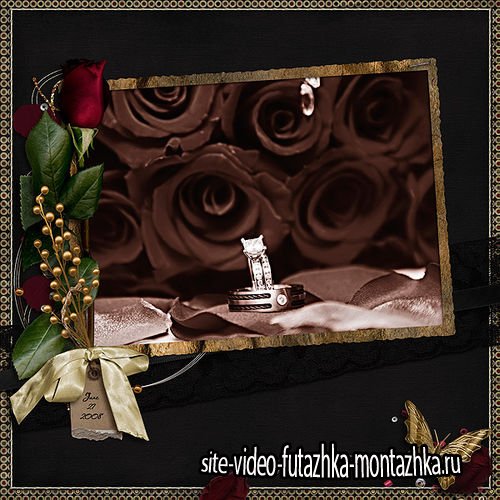 Винтажный скрап-комплект - Винтажные розы