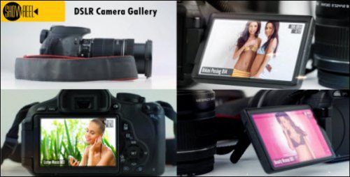 After Effects Project - Photo Gallery on a DSLR Camera