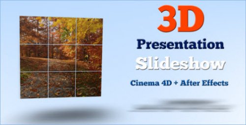 After Effects Project - 3D Presentation Slideshow