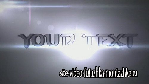 3D TEXT intro - After Effects Template