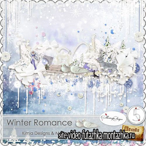 Зимний скрап-комплект - Зимняя романтика