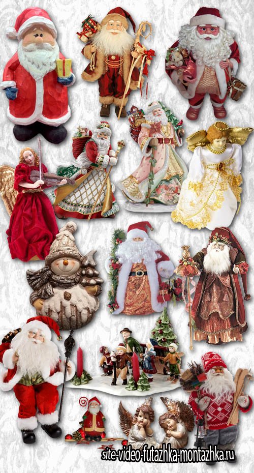Statuettes and figurines of Santa Claus