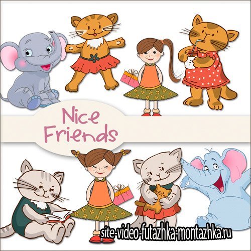 Nice Friends PNG Files