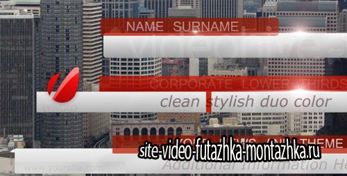 After Effect Project - Bussines, News Lower Third Pack full HD