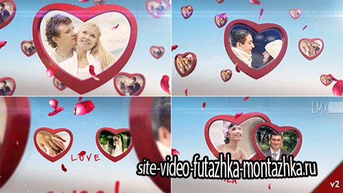Heart Frame Gallery - Project for After Effects (Videohive)
