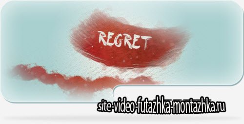 After Effect Project - Regret - A Paint and Canvas Template