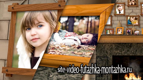 After Effect Project - Fireplace Warm Photo Memories