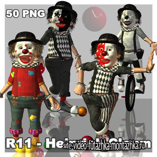 Heinrich Clown PNG Files
