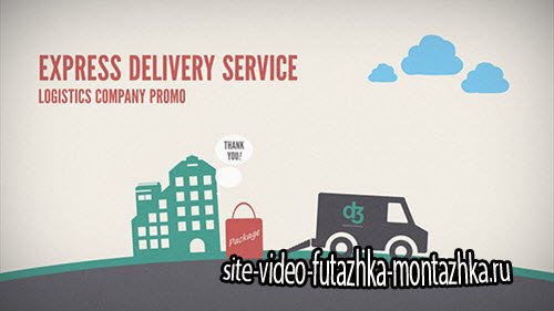 After Effect Project - Logistics Company Delivery Promo