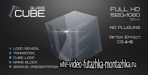 Glass Cube Project - Project for After Effects (Videohive)