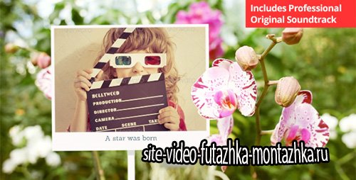 Photo Gallery with Sunny Flowers - Project for After Effects (Videohive)