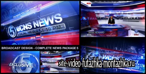 After Effect Project - Broadcast Design - Complete News Package 5