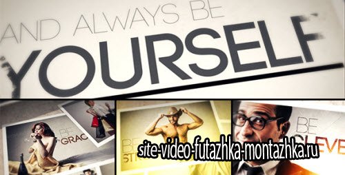 After Effect Project - Always BE Yourself - Photo Gallery