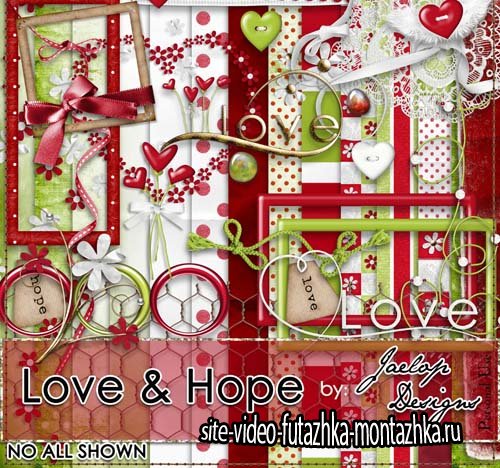 Scrap - Love & Hope PNG and JPG