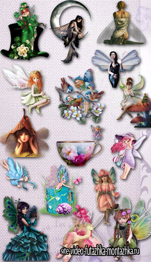 Fabulous Fairies PNG Files
