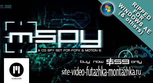 motionVFX - mSpy (Ripped For Windows)