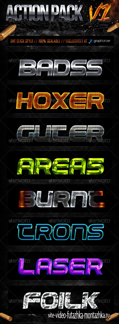 GraphicRiver Action Style Pack BUNDLE