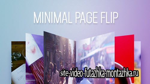 Minimal Page Flip  - After Effect Project